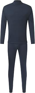 Easter Suits for Men Mens Simple Solid Color Thick Thermal Underwear Set Leggings Bottoming Shirt Autumn Clothes Autumn Pants Mens Suite