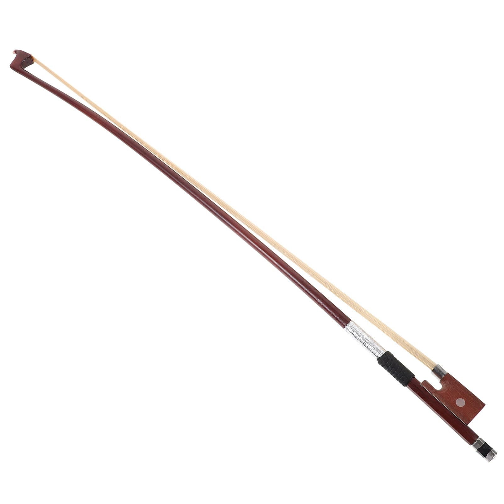 ibasenice 1/4 Size Violin Bow with Mongolian Horsehair Arbor for Student and Beginner Practice Instrument Accessories Replacement 22.04In
