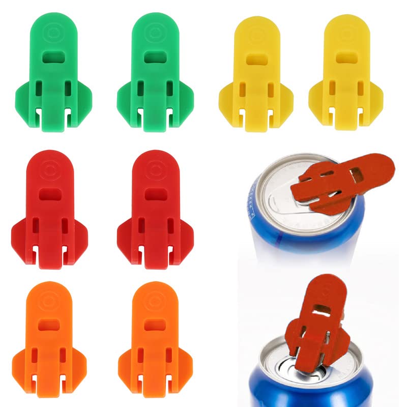 12 Tappi Riutilizzabili Per Lattine - Coperchi Antipolvere Per Bibite, Birra E Bevande Gassate - Foto 6