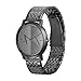 A|X Armani Exchange Men's Two-Hand Black Stainless Steel Bracelet Watch (Model: A|X2872)