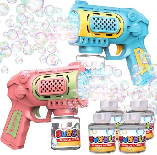 Amazon.com: EagleStone Bubble Gun Toys for 3+ Year Old Kids Boys Girls ...