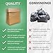 Dano Pre-Cuffed Compactor Bags (12 Pack) - Precuffed, Garbage Compactor, Kitchen Lining, Hardware for Home Use, Durable Material, Kitchen Essential, Paper & Plastic Lined Bags