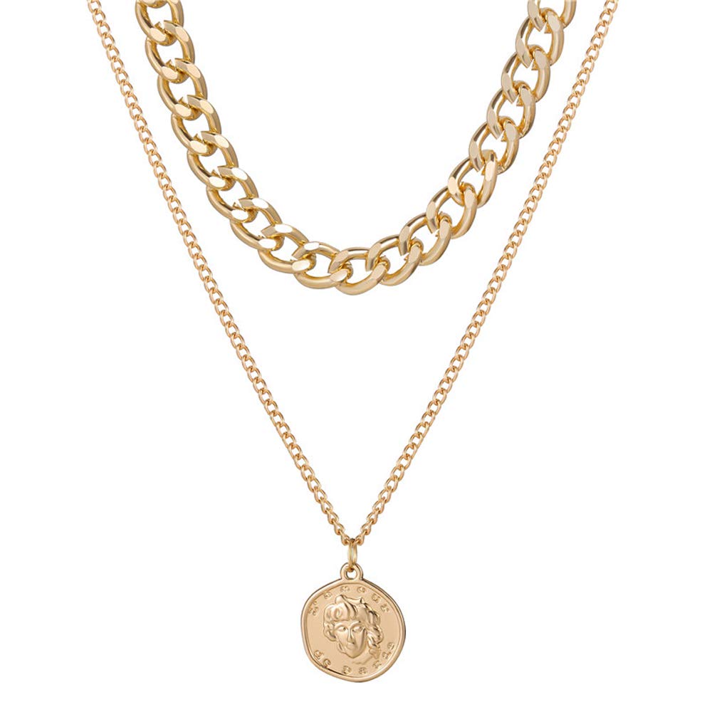 See full amazon price history chart for Shining Diva Fashion Stylish Multilayer Chain Pendant Necklace for Women and Girls (12451np), gold Shining Diva Fashion Stylish Multilayer Chain Pendant Necklace for Women and Girls (12451np), gold (B08VS69JJZ) Amazon Price History, Amazon Price Tracker