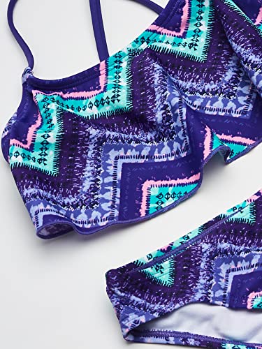 Image of Kanu Surf Girls Cindy Flounce Bikini Beach Sport 2 Piece Swimsuit