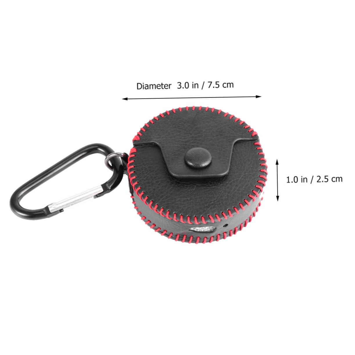 Gadpiparty 3pezzi Custodia Pelle Per Cuffie Wireless Antishock Compatibile Con Freebuds Design Vintage Protezione Da Graffi e Urti Superficie Antiscivolo Per Attività All Aperto Nero