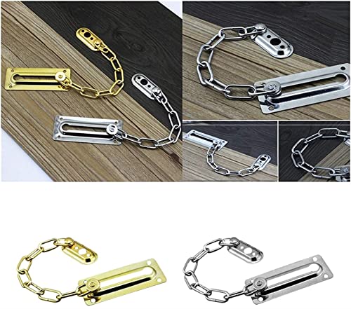 Cerradura de cadena de puerta para recibir visitas de forma tranquila en su hogar 3