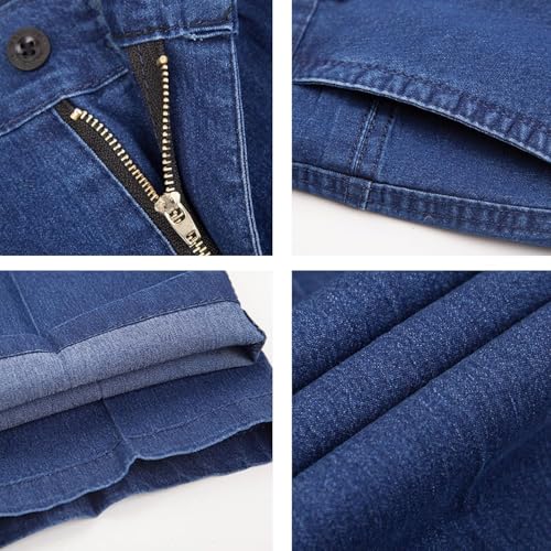 Jett Jeans for Men, Men's Classic Straight Fit Stretch Jeans,Jetjeans Stretch Denim for Men 04