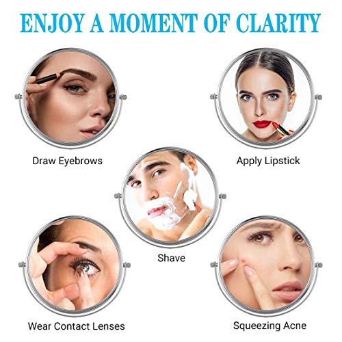 Miroir de maquillage mural lumineux pour se maquiller avec précision au quotidien - 8