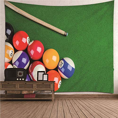Tenture murale billard multicolore en toile imprimée haute définition - 3
