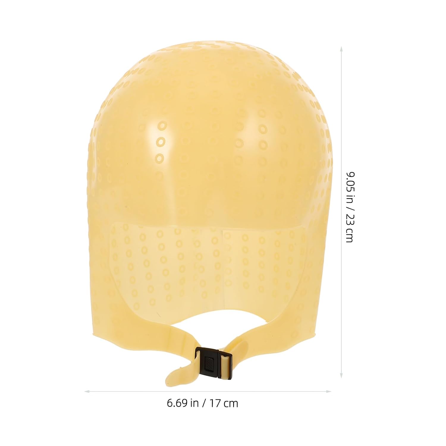 Healeved Silicone Highlight Cap with Hook, Reusable Hair Coloring Tool