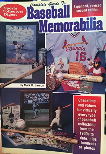 The Complete Guide to Baseball Memorabilia 0873413172 Book Cover