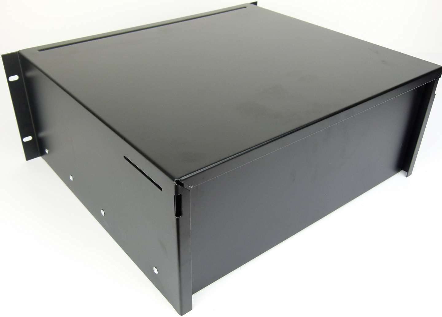 Adam Hall PROFI 4 HE ERGO 19" Rackschublade 874E04 Stahl, schwarz, Rack Schublade (4 HE ERGO Stahl Rackschublade)