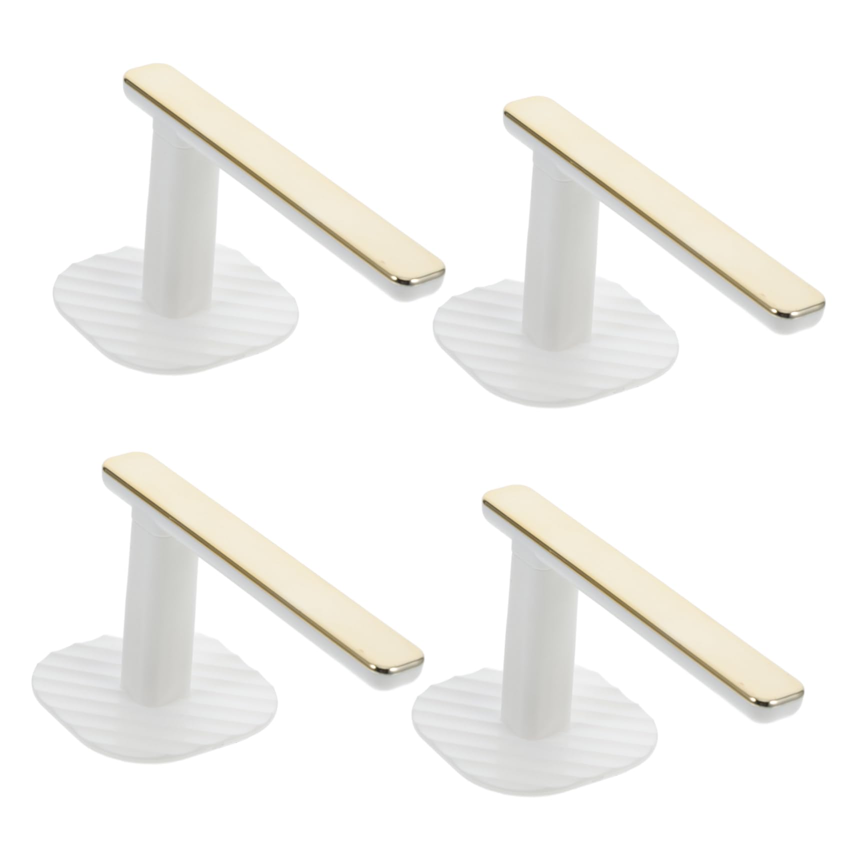 Alipis Lot De 3 Embrasses De Rideaux en Plastique Adhésifs À Clés pour Cuisine Et Salle De Bain 4 Pièces X 3