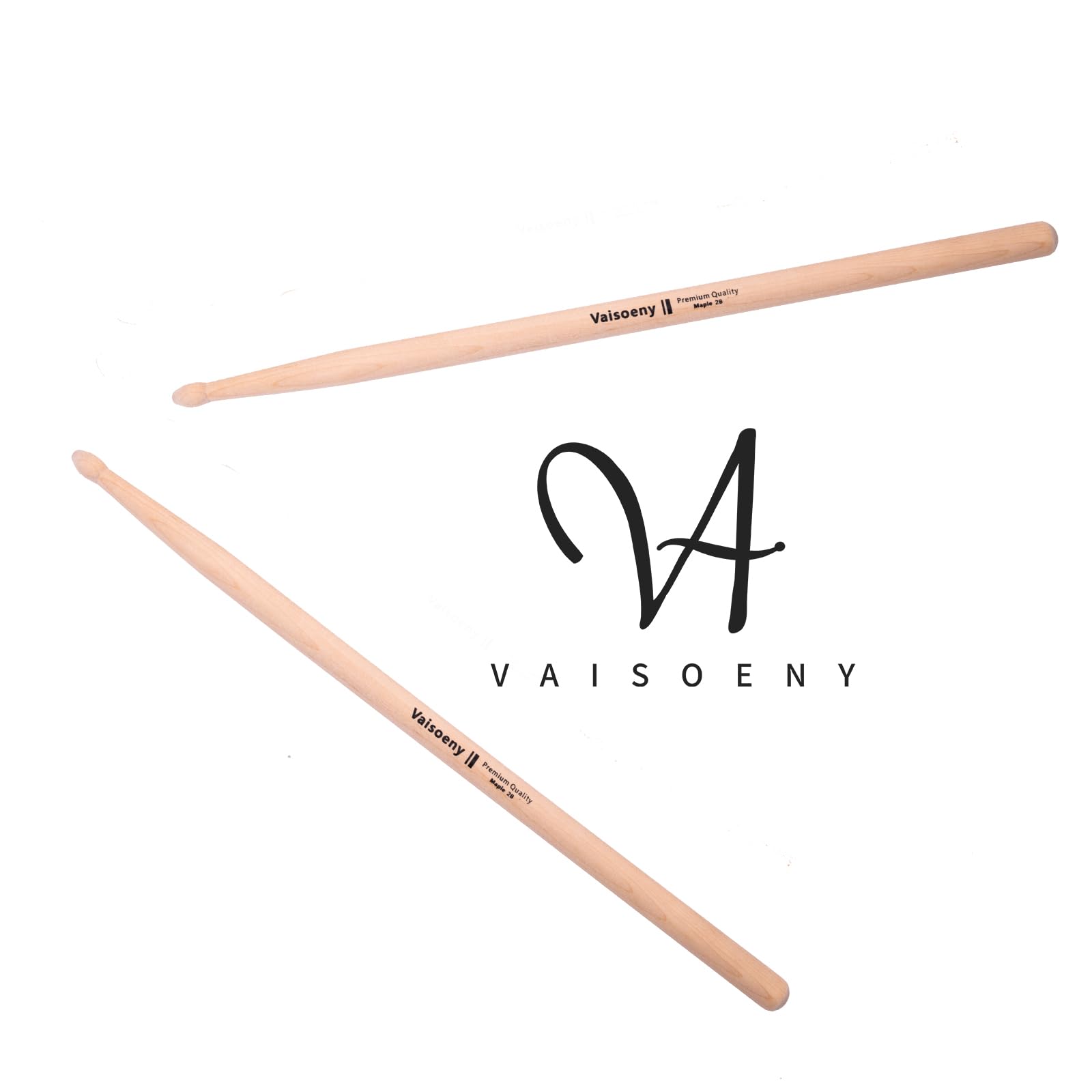 Vaisoeny Drum Sticks,2B Drumsticks for Adults,12 works Classic Maple Wood Drumsticks for Kids Professional Musical Instrument Percussion Accessories - Image 4