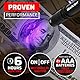 GearLight UV-Taschenlampe S100 [2 Pack] – Mini-Schwarzlicht-UV-Stiftlichter für Leck- und Hotelinspektion – Haustierurin, Bettwanzen, Skorpion, Flecken und Farbstoffdetektor