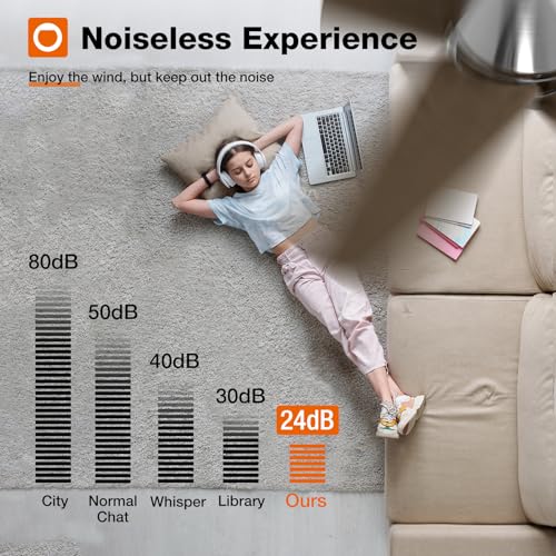 Image of addlon Ceiling Fans with Lights, 32 inch Low Profile Ceiling Fan with Light and Remote Control, Flush Mount, Reversible, 3CCT, Dimmable, Quiet, Nickel Small Ceiling Fan for Bedroom Indoor /Outdoor Use