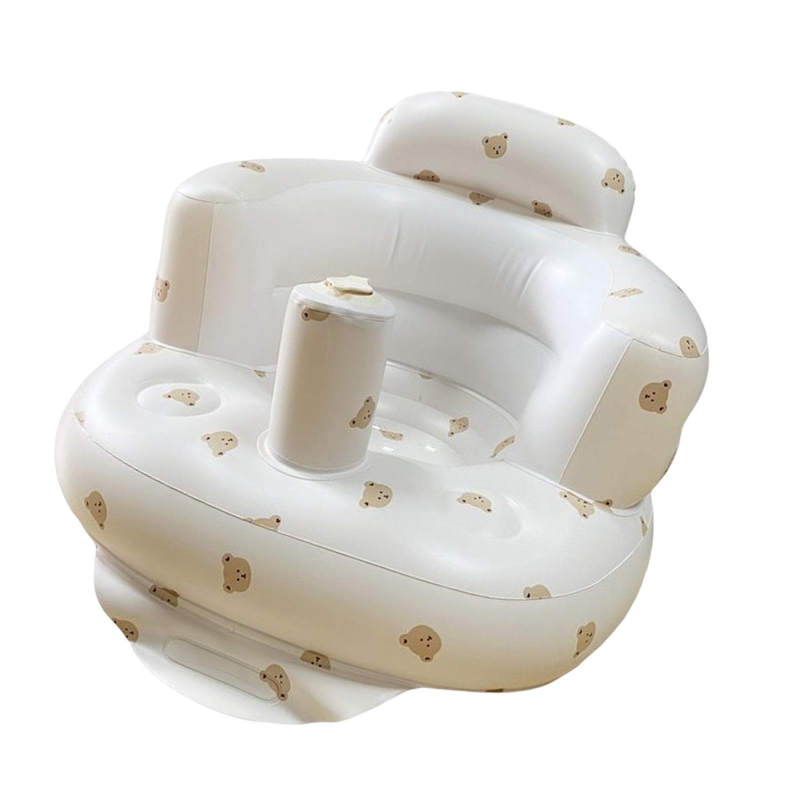 Oshhni Asiento infble de PVC para, niños Que juegan, SIL Flotante Shower para pequeños, Oso M