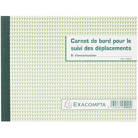 Carnet de bord Exacompta 5090E Cover