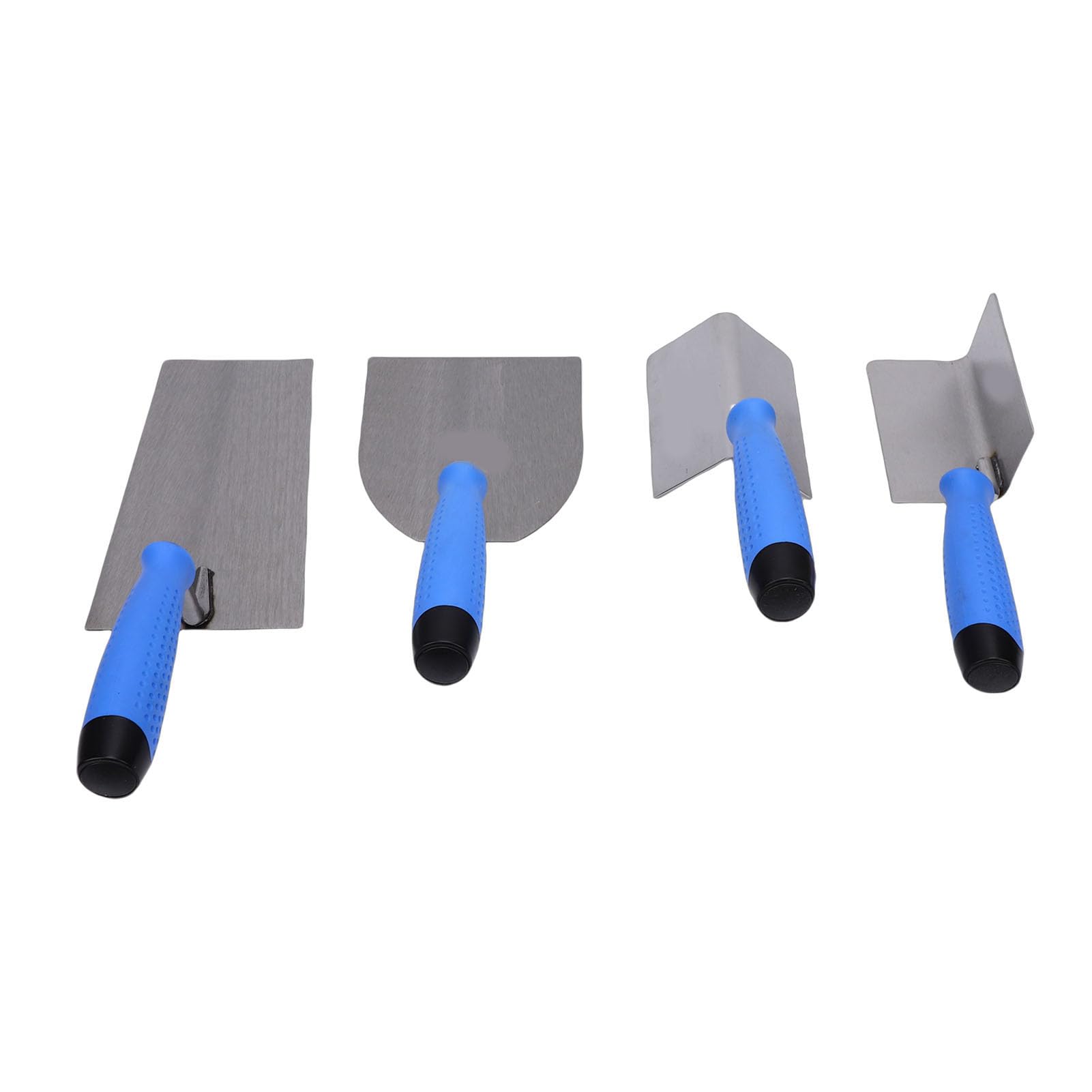 Il Set di Cazzuole per Intonaco in Acciaio Inossidabile Leviga Efficacemente gli Angoli di Cartongesso e Cemento con Manico in TPR per Pareti Interne/esterne