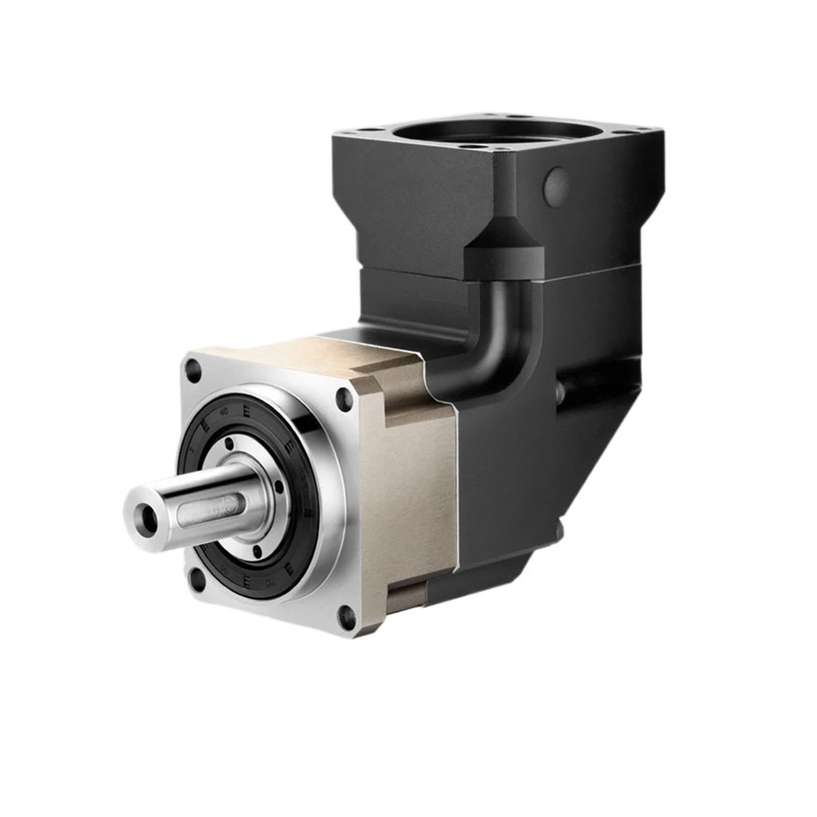 Planetengetriebe 1PC Stirnradgetriebe Rechtwinklig Planetengetriebe 400w Servo Nema23 Schrittmotor(14mm input servo,Ratio 7)