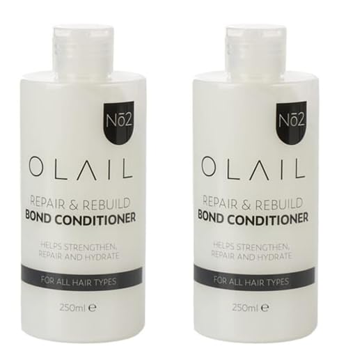 Olail Repair & Rebuild Bond Conditioner 250ml Pack of 2 – Strengthening & Hydrating Conditioner for Damaged Hair, Helps Reduce Breakage, Supports Hair Bond Repair, Suitable for All Hair Types