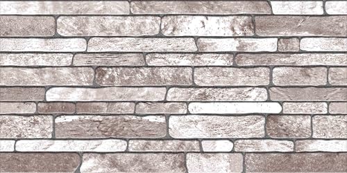 Grace Baltic Paneles de pared 3D con aspecto de ladrillo, revestimiento de piedra, revestimiento de poliestireno, para salón, cocina, baño, balcón, dormitorio, parte trasera, mostrador, teras,