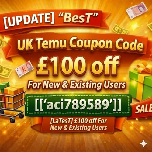 『[BesT]UK Temu Coupon Code [{"aci789589"}] &pound;100 off For New & Existing Users』のカバーアート