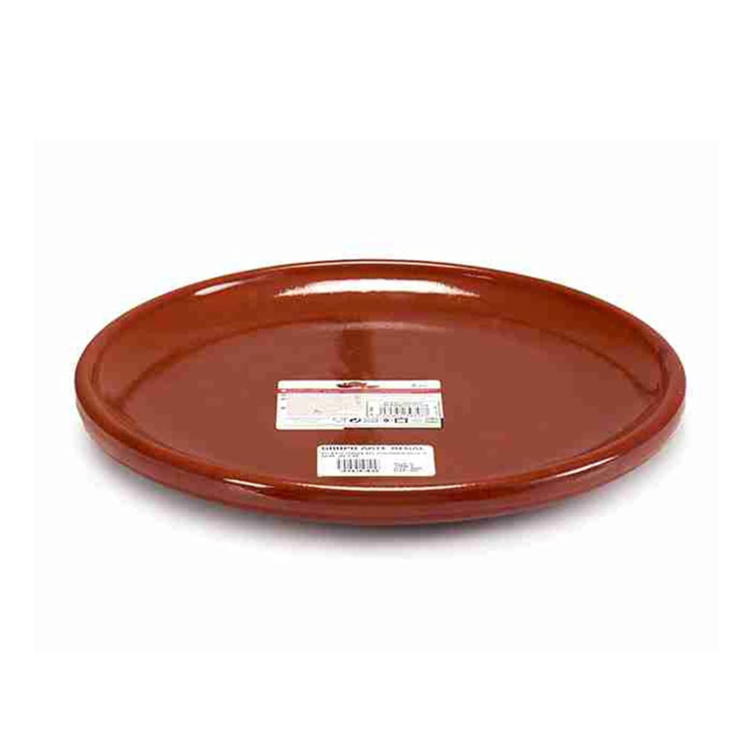 Arte Regal Brown Clay Steak Thick Plate 30 cm / 12"