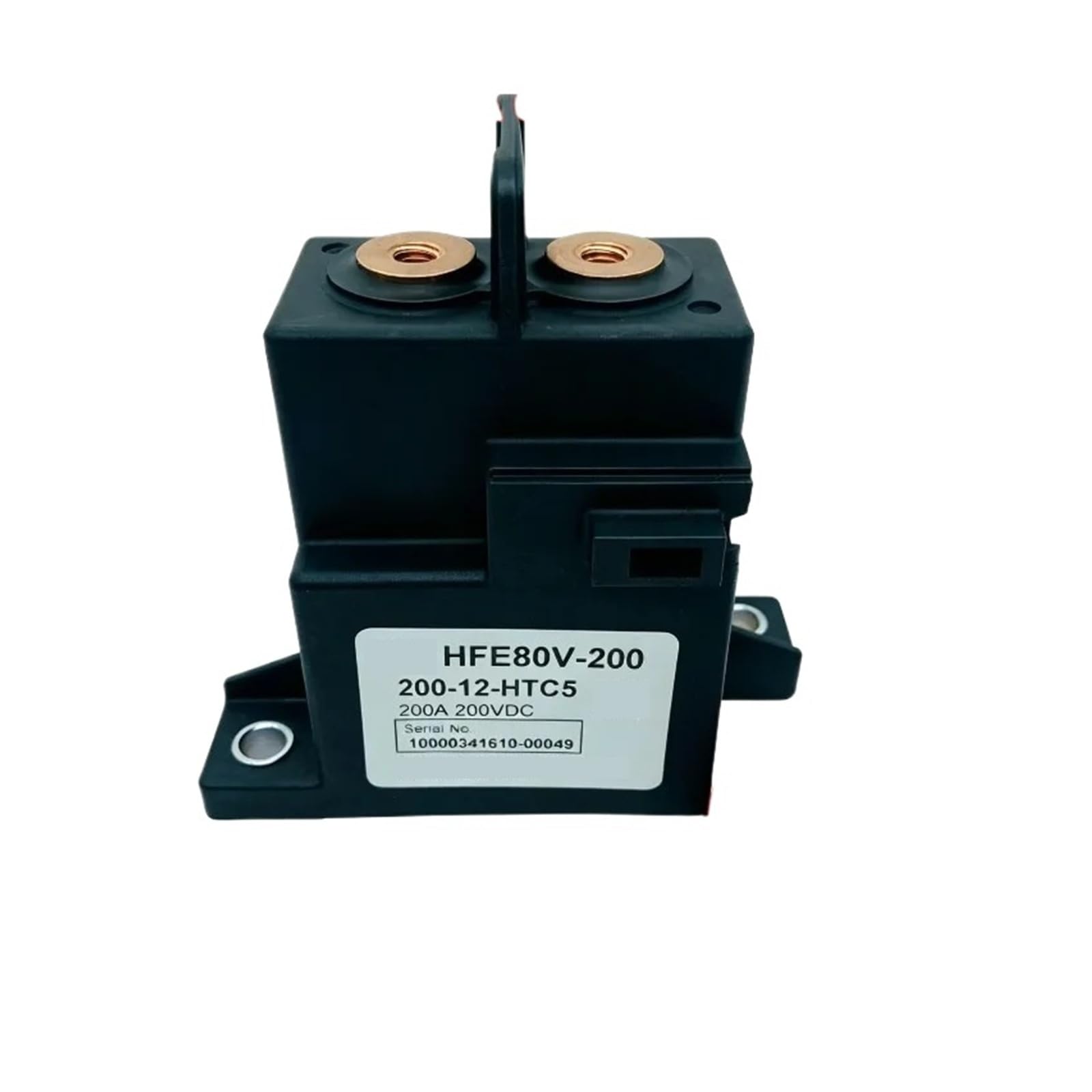 Relé CC electromagnético HFE80V-200 200-12-HTC5 200A 200VDC