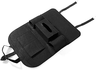 VICASKY 2 Pçs Bolso Para Pendurar Assento De Carro Bolso Para Assento Automático Para Trás Da Cadeira Organizador De Carro Saco Para Pendurar Para Trás Em Feltro Preto Para Cadeira De