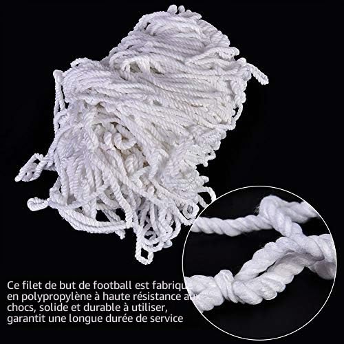 Filet De Hand 6X3,Filet Cage De Foot X 2M,Filet De Foot X 2M,Filet De RECE pour But De Foot 3 X 2 M,Filet De But De Foot pour Entraînement De Matce Sport