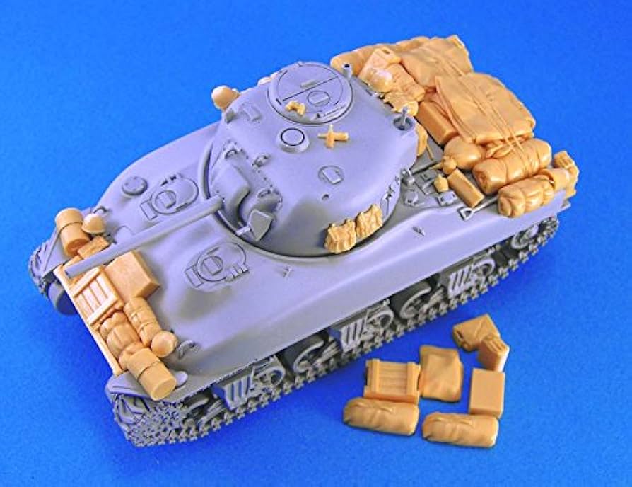 M4A3 シャーマン ソビエト重戦車 M48 AVLB 3セット Amazon.co.jp: 戦車 ラジコン米陸軍シャーマンM4A3中戦車