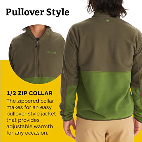Image of MARMOT Men's Rocklin 1 /2 Zip, Lightweight Fleece Pullover Jacket