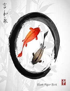 Blank Paper Book : Lined Japanese Design