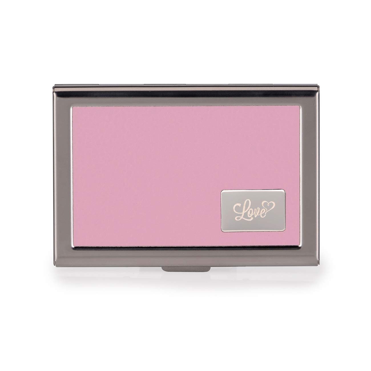 RFID Credit Card Holder Slim Card Wallet with 6 slots Stainless Steel Card Case