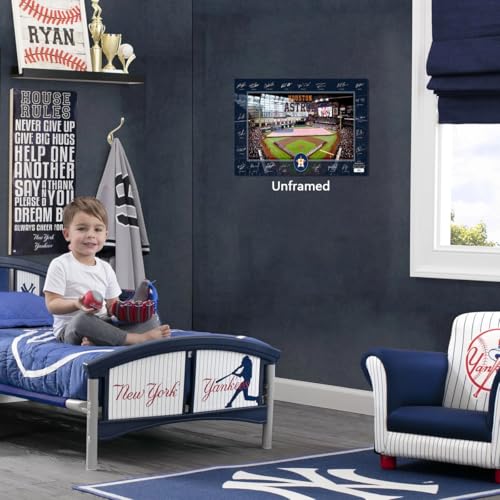 Poster Astros de baseball pour relooker une chambre de garçon vide - 4