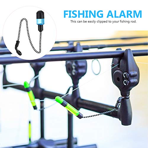 BESPORTBLE Alerta de mordida portátil iluminado com sinos Swinger para pesca ao ar livre, acessórios