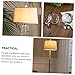 Veemoon 2sets Elegant Lamp Finial Caps Knob Lamp Decoration for Table Lamp Floor Light Sturdy Safety Material Easy to Install 2pcs*2