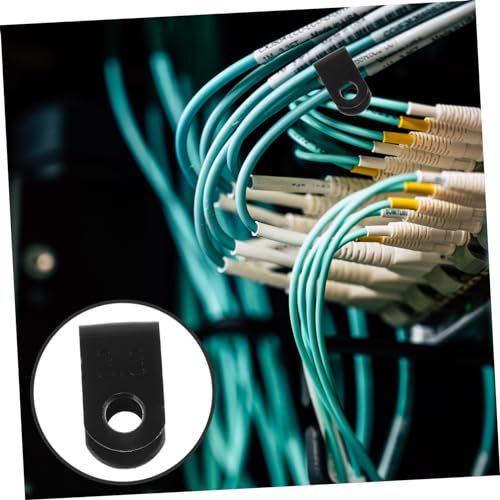 Kit de 1000 clips para cables PRETYZOOM de plástico para gestión segura y eficiente de cables para uso en hogar, oficina y automotriz miniatura 7