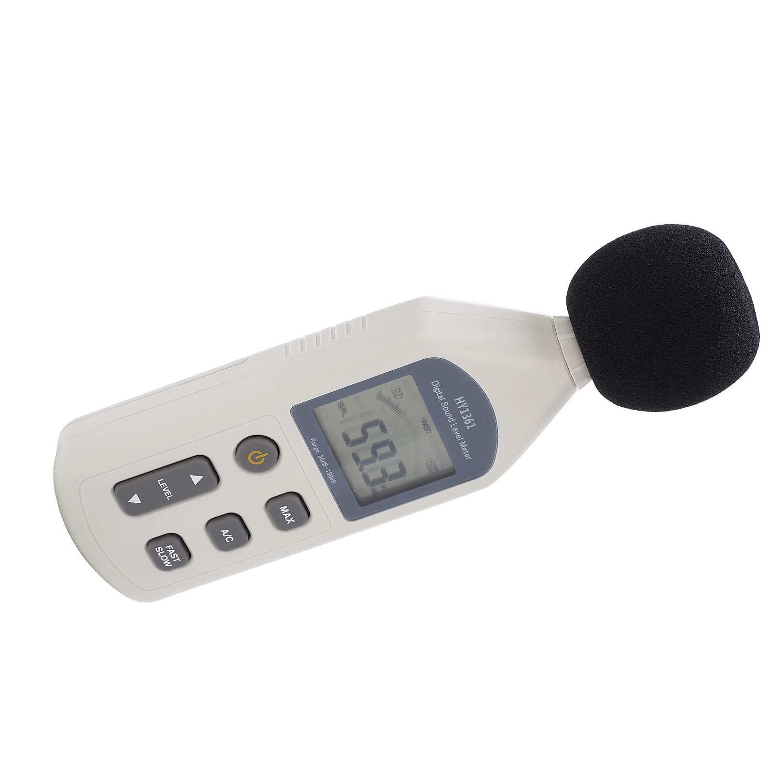 HY?1361 Digital Sound Level Meter Handheld LCD Screen USB Decibel Monitor Noise Recorder 30?130dBA 35?130dBC