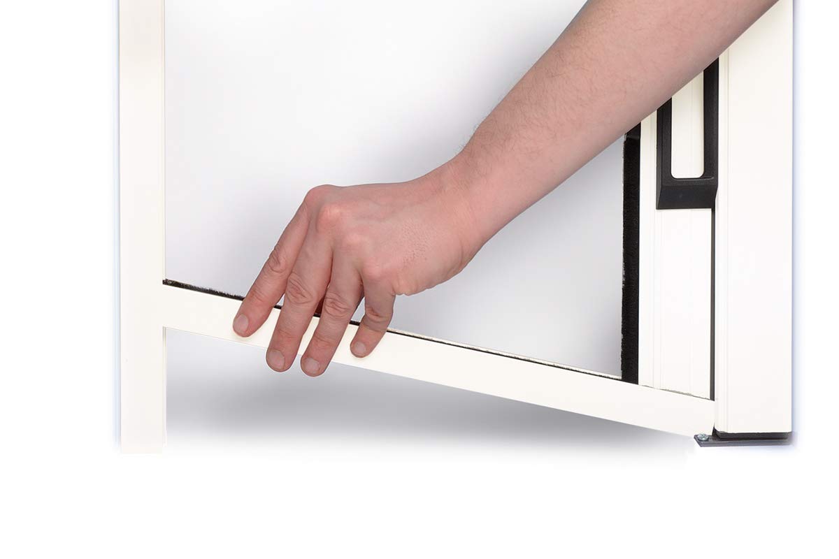 Irs ZO06116025016 Zanzariera Orizzontale, Bianco