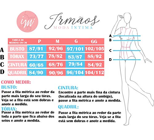 Lingerie corpete com bojo em microfibra e renda Milla preto Tamanho:GG