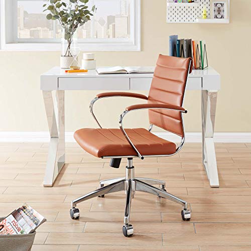 Modway Jive Office Chair, Mid Back, Terracotta #TOP1