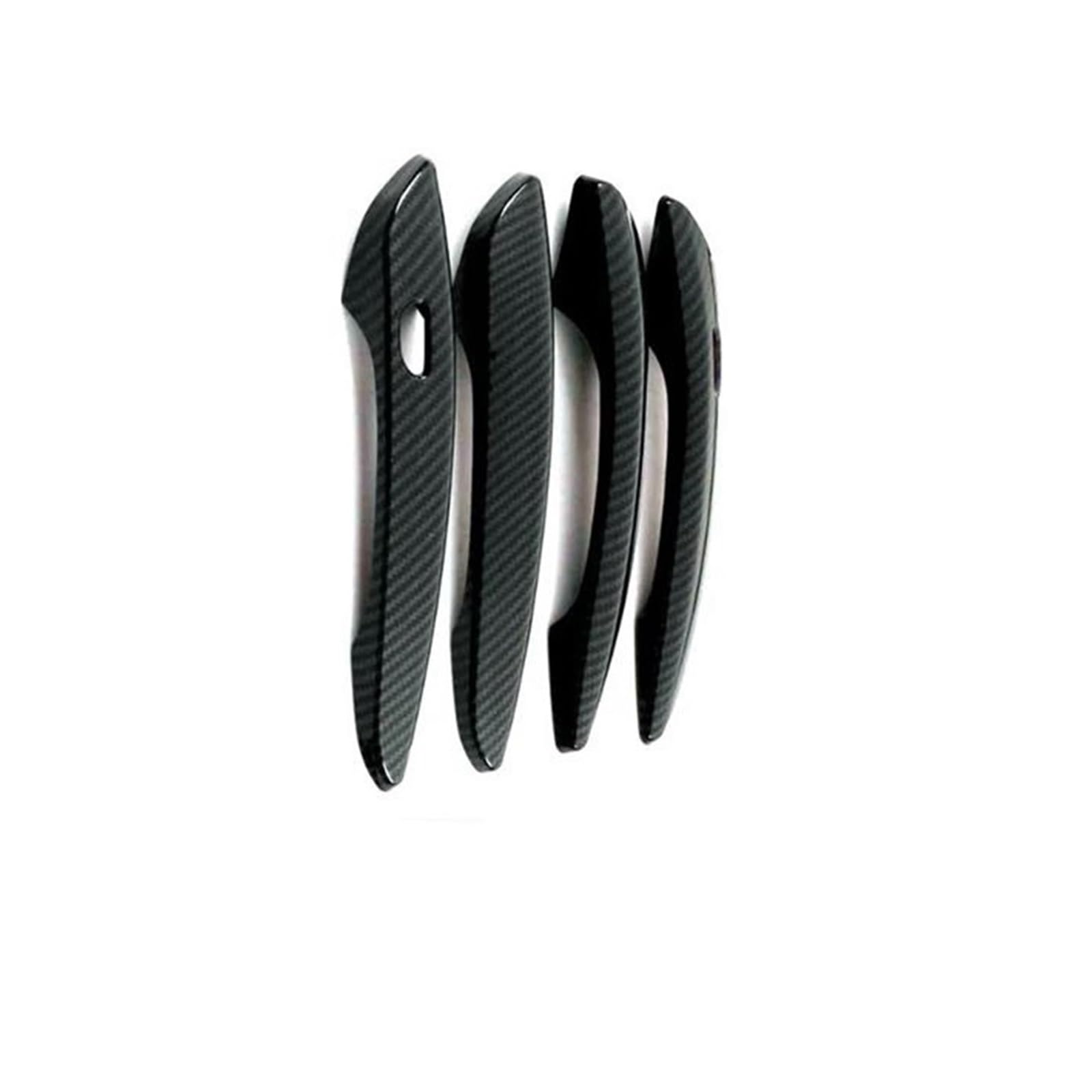 Mtvtfecewg Carbon Fiber Texture Car Exterior Door Handle Protective Cover For Mazda Cx-90 Kk 2023 2024 2025