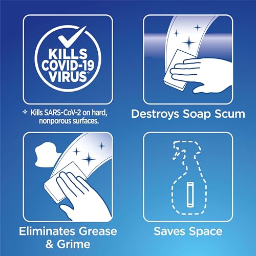 Image of Clorox Disinfecting Multi-Purpose Cleaner Starter Kit, Household Essentials, One Reusable Spray Bottle Plus 2 Refills