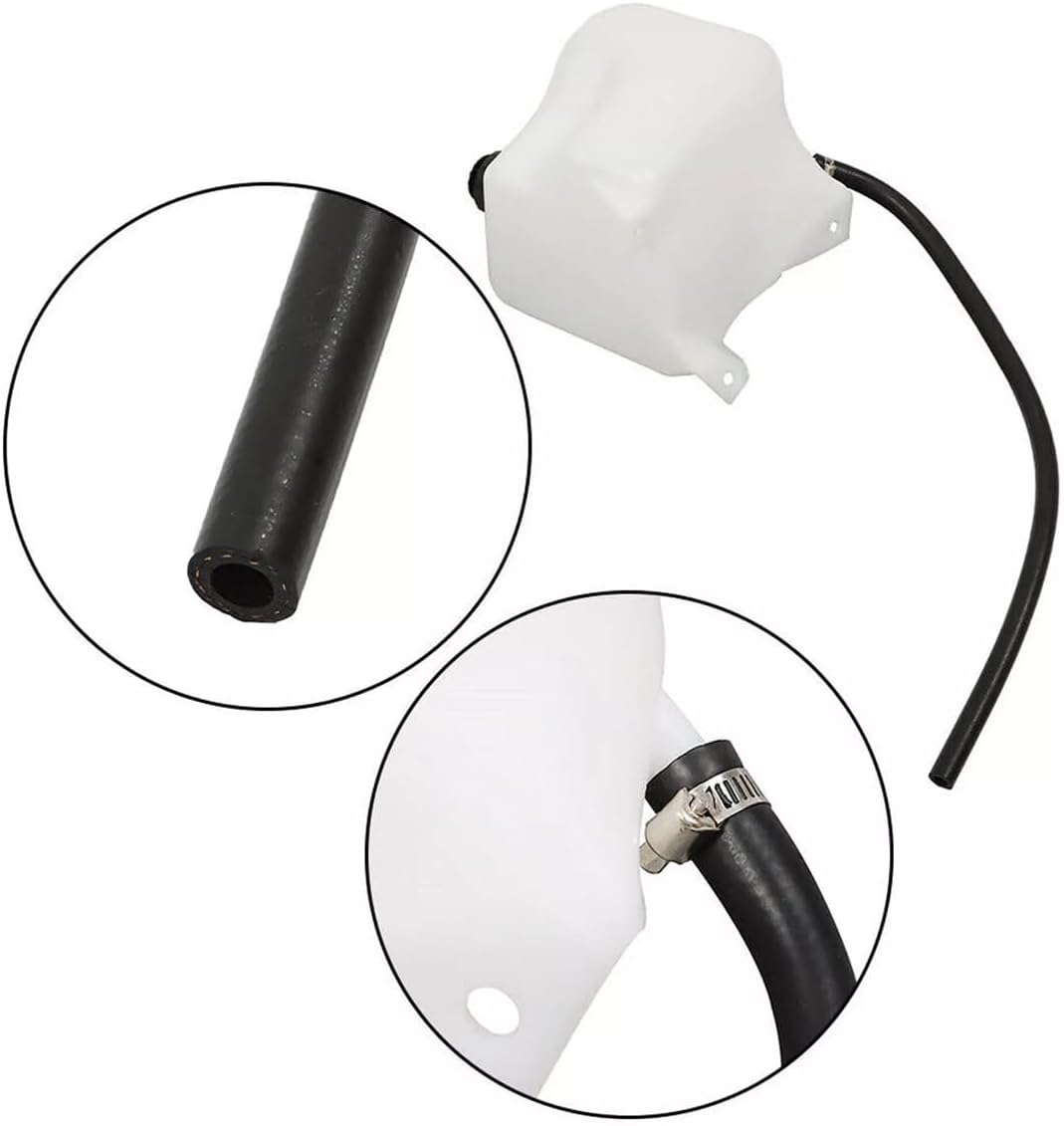 Engine Coolant Reservoir Tank w/Cap Compatible for 1981-1987 Chevy GMC Truck Replacement HD81-87