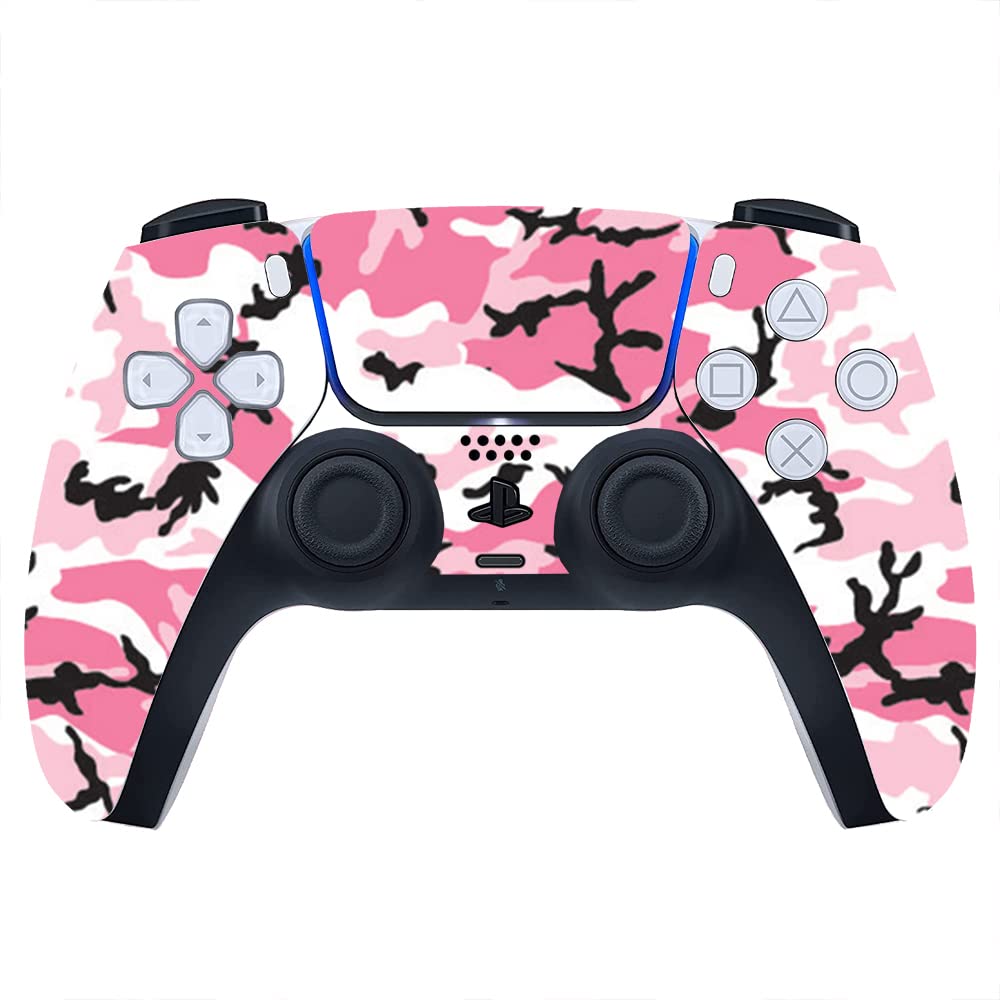 GADGETSWRAP Premium Material Skin Sticker Decal Compatible with PS5 Controller - Pink Camo (B0B1HTGNYG) Amazon Price History, Amazon Price Tracker
