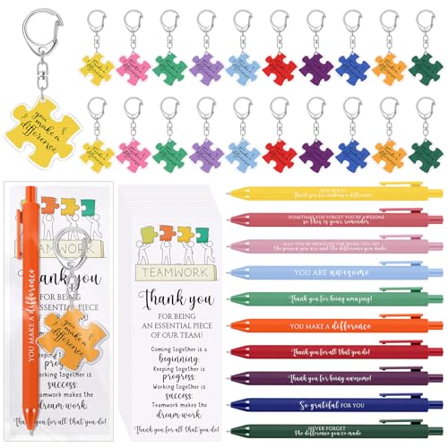 Dunzoom 36�_�Z�b�g �N���X�}�X�`�[�� ���ӃM�t�g �]�ƈ� ���� �I�t�B�X �X�^�b�t ���t �{�����e�B�A �o���N �`�[�����[�N �g�ݗ��� �p�Y���s�[�X �L�[�z���_�[ & �{�[���y�� (You Make A Difference)