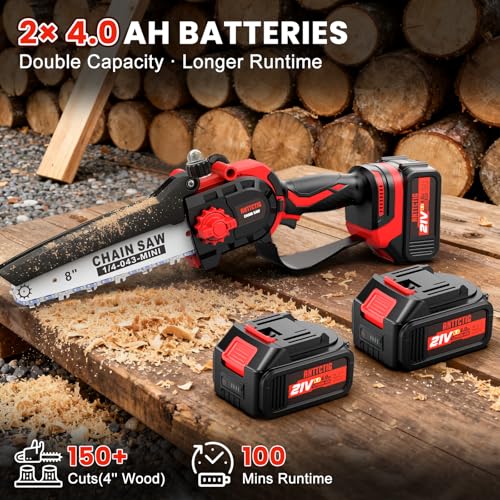 8-Inch Cordless Pole Saw with Brushless Motor