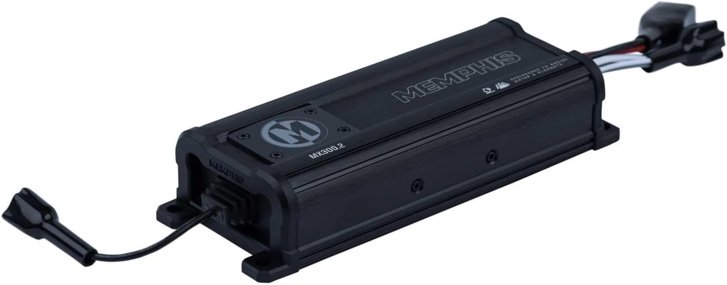 Memphis MX300.2 Powersports 300 Watts 2-Channel Amplifier